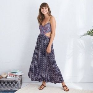 Aerie Cut Out Maxi Dress